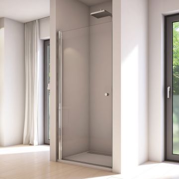 Usa de dus batanta Ronal (SanSwiss) Solino SOL1 90cm  sticla securizata 6mm