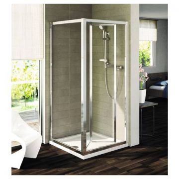 Panou lateral fix Ideal Standard Connect L 95 cm sticla transparenta  profil argintiu