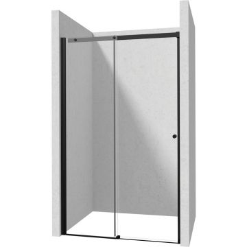 Usa de dus culisanta Deante Kerria Plus negru 130 cm
