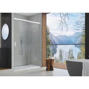 Usa de dus glisanta cu segment fix SanSwiss Cadura CAS2 140 cm dreapta