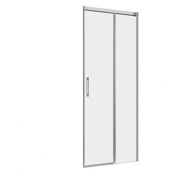Usa de dus glisanta Radaway Idea KDD 90 R dreapta  90cm  profil crom