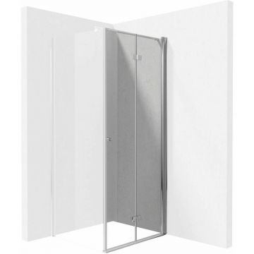 Usa de dus pliabila Deante Kerria Plus 80 cm sticla 6 mm crom