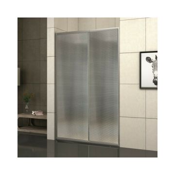 Usa de nisa culisanta Inter Ceramic 140 cm sticla opaca 5 mm profil crom lucios