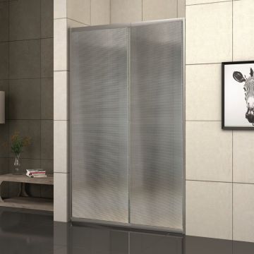 Usa de nisa culisanta Inter Ceramic 160 cm sticla opaca 5 mm profil crom lucios
