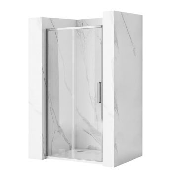 Usa de nisa culisanta Rea Rapid Slide 120 cm sticla 6 mm crom