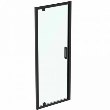 Usa pivotanta cu segment fix 80 cm negru mat Ideal Standard Connect 2