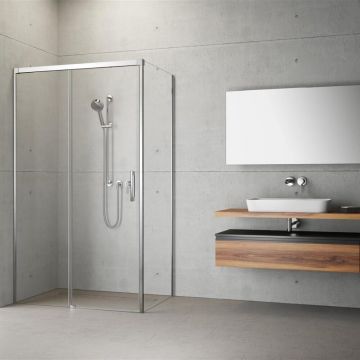 Perete lateral dreapta Radaway Idea KDJ 110 cm crom-transparent sticla 6 mm